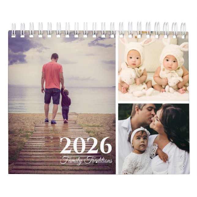 Modern Family Traditions Photo 2026 Kalender (Omslag)