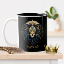Modern Fantasy Cosmic Lejon Zodiac Stjärntecken Le