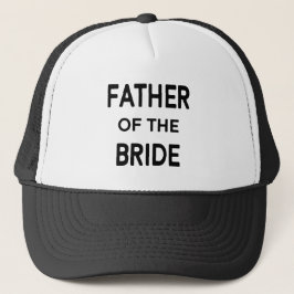 Modern Far Bride Bröllop Keps