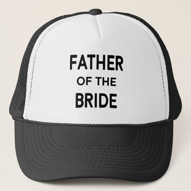 Modern Far Bride Bröllop Keps (Framsida)
