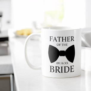 Modern Far i Bride Bowtie Kaffemugg