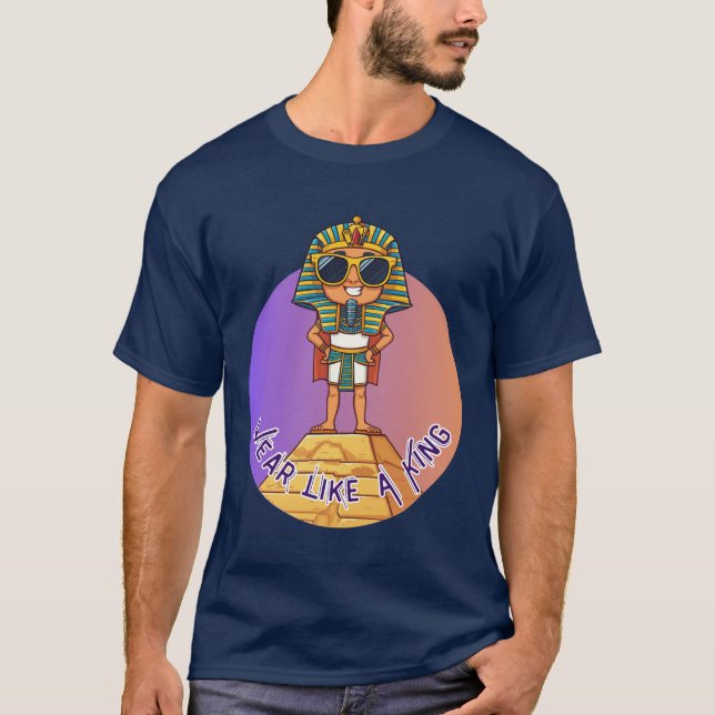 Modern farao: Klä dig som en kung T Shirt (Framsida)