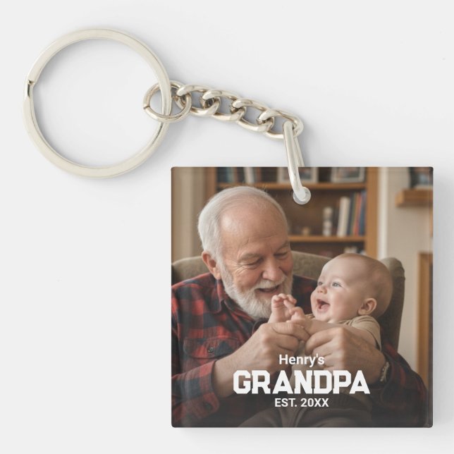 Modern Farfar Grundad Est. Namn År Foto (Framsidan)