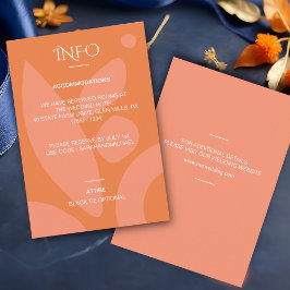 Modern Färg Collage, Bostad Tilläggskort