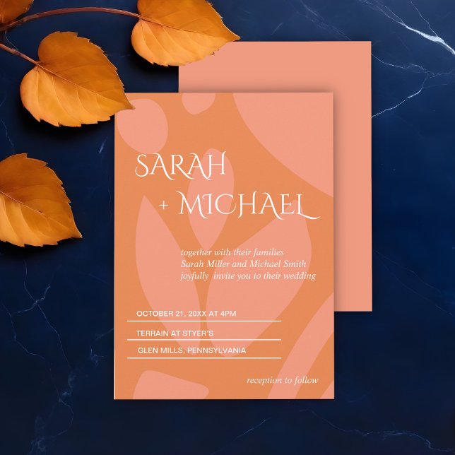 Modern Färg Collage Inbjudningar (Skapare uppladdad)