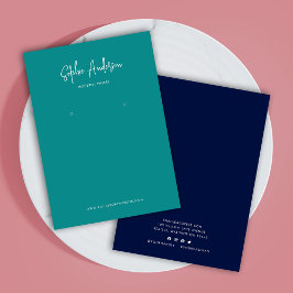Modern Färg Earring Visning Card för i Anpassnings Visitkort
