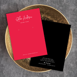 Modern Färg Earring Visning Card för i Anpassnings Visitkort