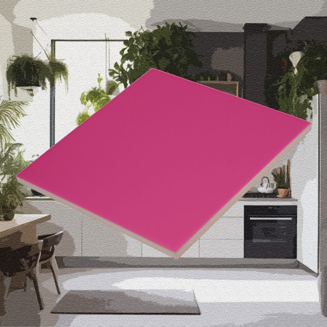 Modern Färg - keramisk platta för Bright Magenta Kakelplatta (Skapare uppladdad)