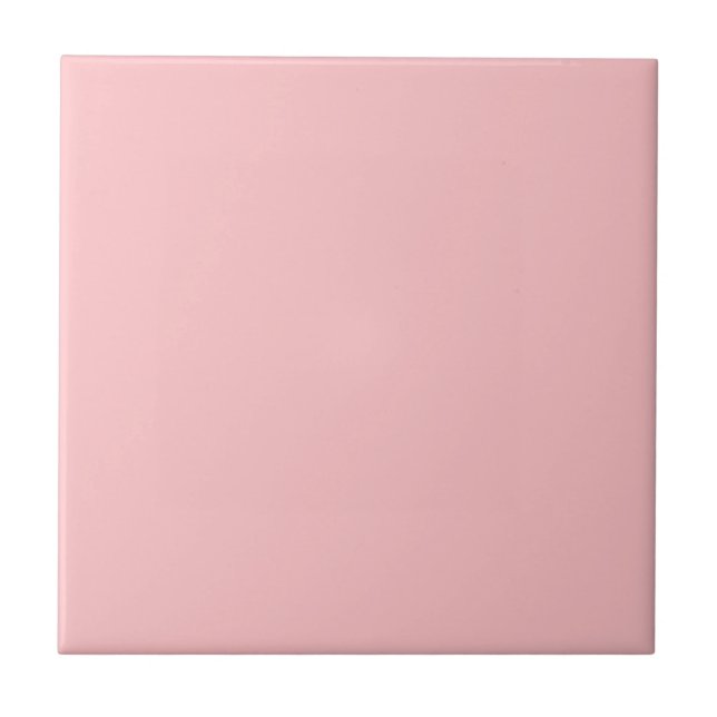 Modern Färg - Light Rosy Rosa Ceramic Tile Kakelplatta (Framsidan)