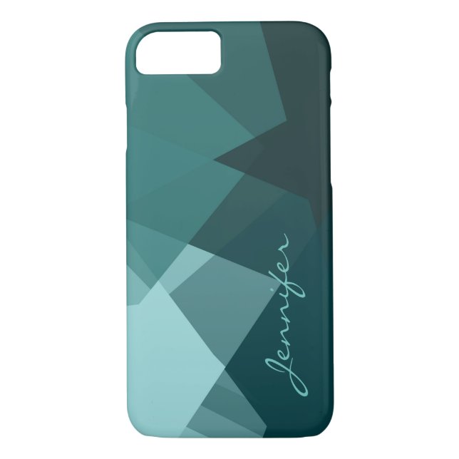 Modern Färg Mosaic Geometric Mönster #17 Case-Mate iPhone Skal (Baksida)