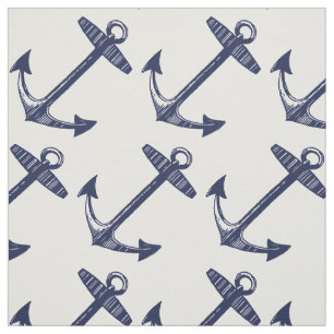 Modern Färg Nautical Anpassningsbar Fabric Tyg