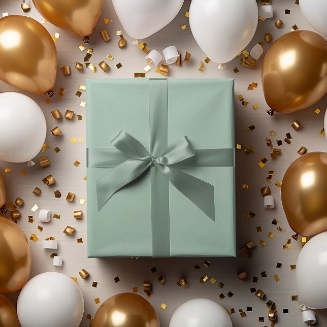 Modern Färg - Papper rullning av gråsej Presentpapper (Skapare uppladdad)