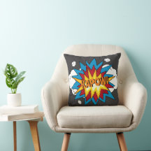 Modern färgad Tecknad Bok KAPOW-poppkonst