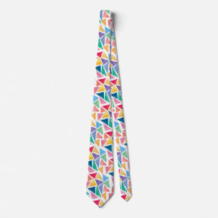 Modern färgad triangel Party Slips