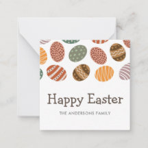 Modern Färgglad Fiesta Påskägg