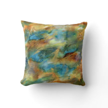 Modern färggrafik i vattenfärgen Abstrakt Art