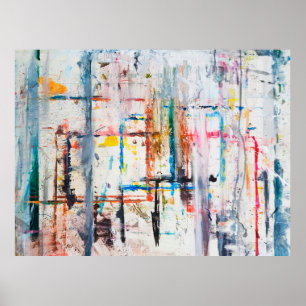 Modern, färglös bakgrund.art,contemporary,modern poster