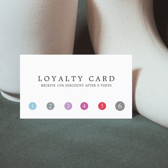 Modern färglös färglös sjukersättning lojalitetskort (Skapare uppladdad)