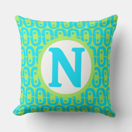 modern färglös mönster kudde