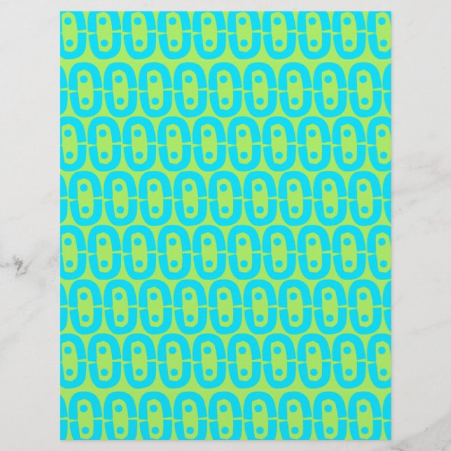 modern färglös mönster reklamblad (Framsidan)