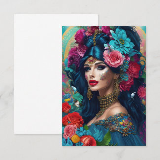 Modern, färglöst, platt kort för alla Tillfälle