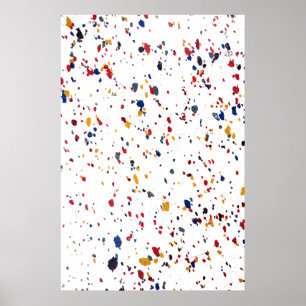 Modern färgplatta för medelårhundrade poster
