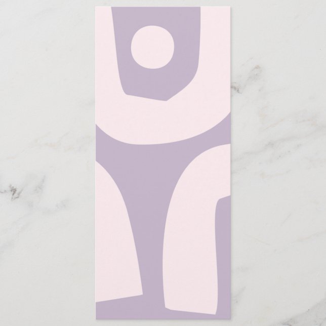 Modern färgrik design upprepad mönster rådkort (Framsida)