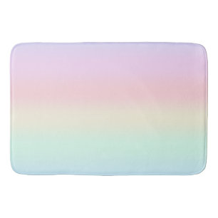 Modern färgrik gradient Vattenfärg Regnbåge Badrumsmatta