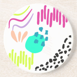 Modern färgstark Abstrakt mönster. Underlägg