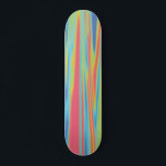 Modern färgstark holografisk boarder mini skateboard bräda 18,5 cm<br><div class="desc">Modern holografisk tittar-multifärgad-plattform för din favoritgatuskater som surfar på sidopromenaden eller slå rör. Unikt tittar däck för alla skridskor.</div>