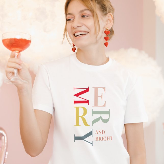Modern färgstark nyhet och ljus | GLAD HELG T Shirt (Skapare uppladdad)