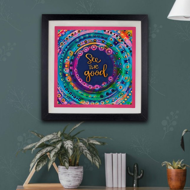 Modern färgstark Se Bra offert-inspiration Poster (Skapare uppladdad)