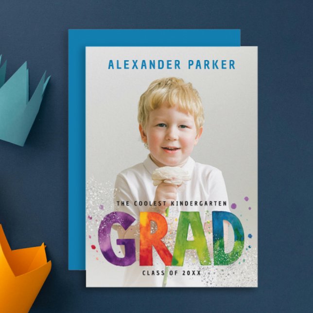 Modern färgstark Student-fotofärgtyp för foto med  Meddelande (Skapare uppladdad)