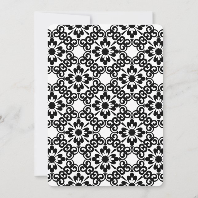 MODERN FARMHOUSE BLACK AND WHITE TILE INBJUDNINGAR (Framsida)