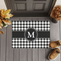 Modern Farmhouse Black Play Monogram