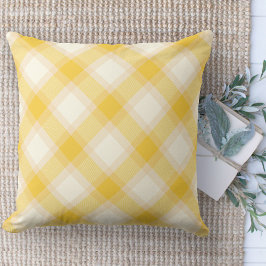 Modern Farmhouse Colorful Gult Play Couch Kudde