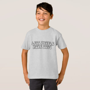 Modern - färre personer - mer HUND-sms T Shirt