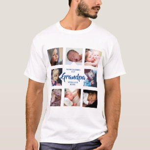 Modern   Fars Dag   Foto Collage T-Shirt