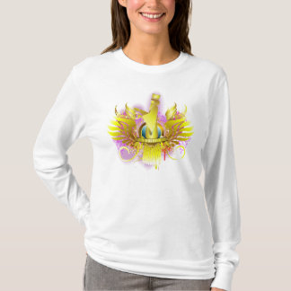 Modern Farvahar design vid Parthiana Tee Shirt