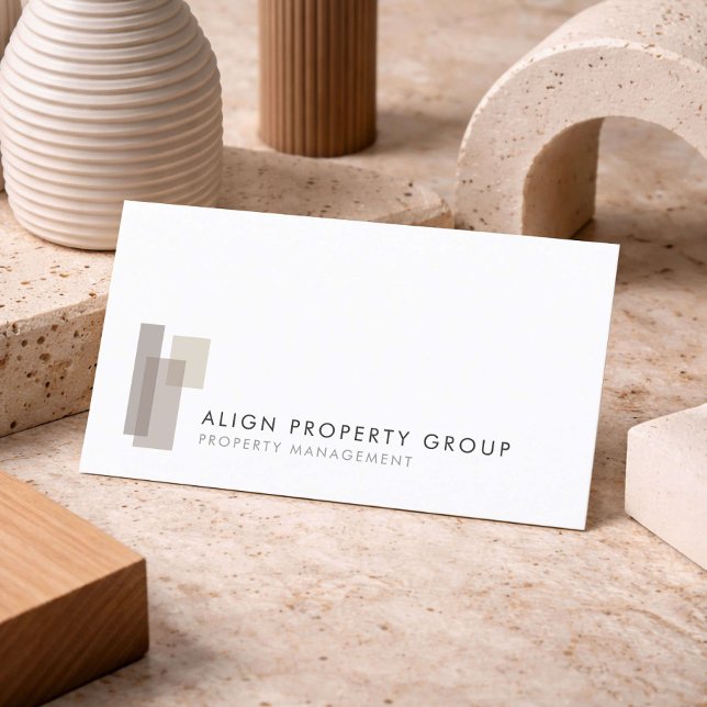 Modern Fastighetsförvaltning Visitkort (Skapare uppladdad)