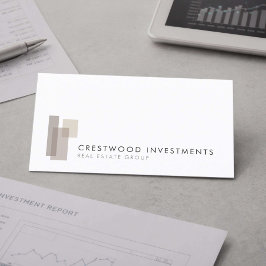 Modern Fastighetsinvestorare Visitkort
