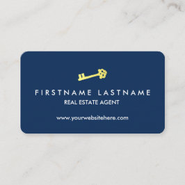 Modern fastighetsmäklare för klassiker visitkort