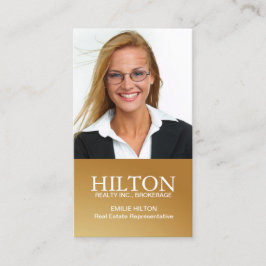 Modern fastighetsmäklarevisitkort visitkort