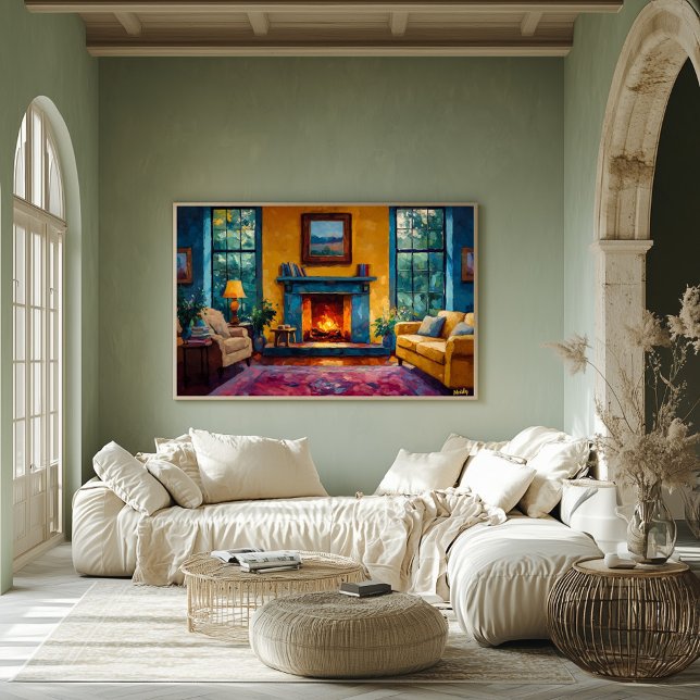 Modern Fauvism Konstsamling - Levande Färger Poster (Skapare uppladdad)