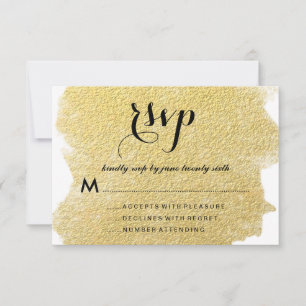 MODERN FAUX GULD OSA KORT