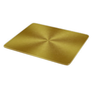 Modern Faux Guld Radial Mönster