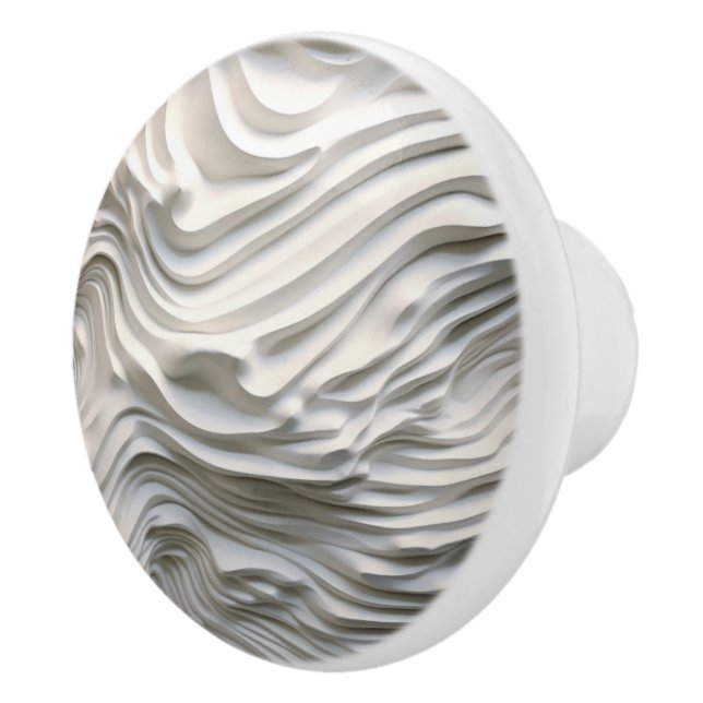 Modern Faux Relief Kustnära Knopp (Höger)
