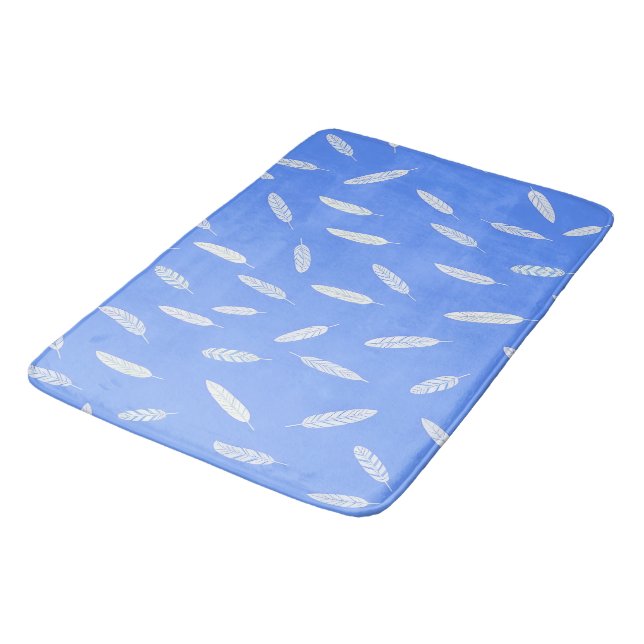 Modern Feathers Lyx Boho Kollektion Badrumsmatta (Vinklad)