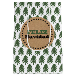 Modern Feliz Navidad Julgran