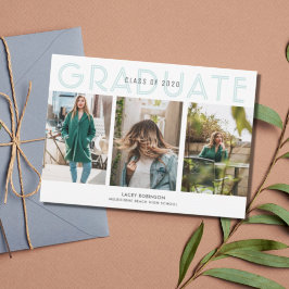 Modern Feminine Photo Teal Studenten